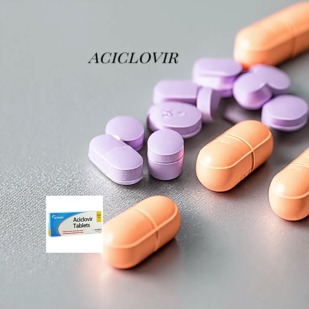 Aciclovir jarabe generico